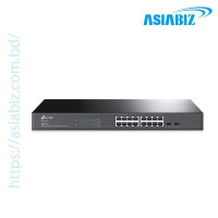 TP-Link TL-SG2218 JetStream 16-Port Gigabit Switch with 2 SFP Ports